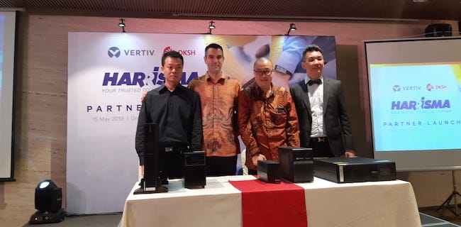 Vertiv-DKSH Tunjuk Harrisma Sebagai Distributor Di Indonesia