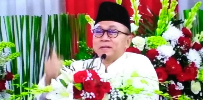 Di Hadapan Jokowi, Zulhas Ingatkan Semua Pihak Sabar Tunggu Penetapan KPU