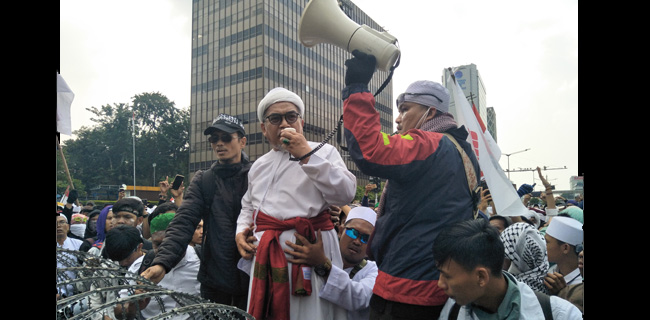 Orator GNKR: <i>InsyaAllah</i>, Hari Ini Bisa 5 Juta Orang Datang Ke Jakarta