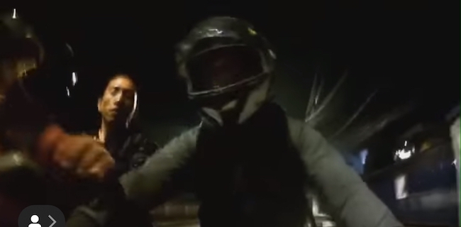 Seorang Vlogger Motor Diduga Akan Dibegal Di Gandaria