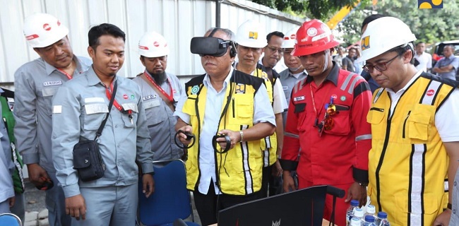Menteri Basuki Puas Progres Pembangunan Stadion Manahan Solo