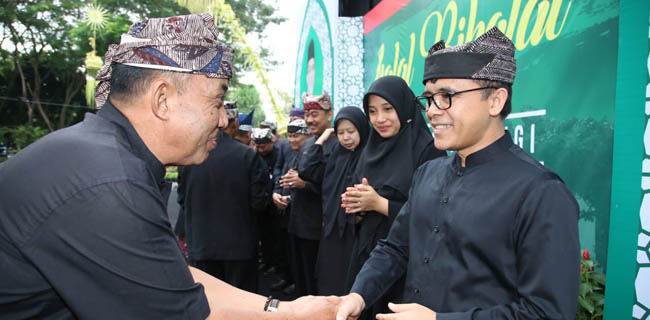 Halal Bihalal, Bupati Anas Ajak Doakan Presiden Soekarno Dan KH Wahab Chasbullah