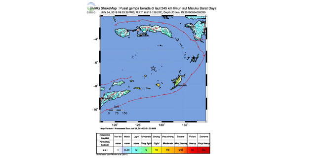 Maluku Dan Papua Diguncang Gempa Susulan Hari Ini