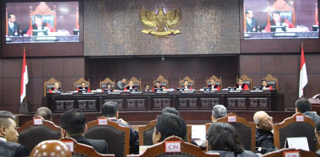 Situng Bukan Data Formal, MK: Permohonan Prabowo-Sandi Tidak Beralasan Menurut Hukum