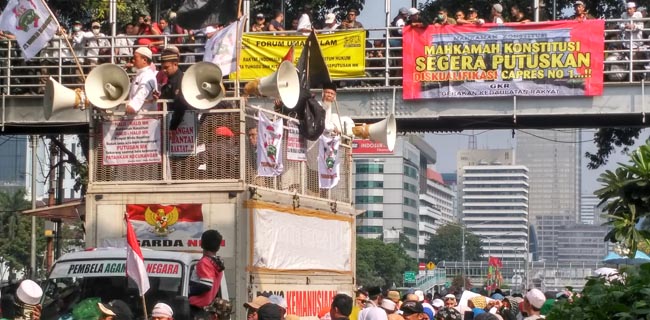 Massa Aksi MK Diragukan, TKN: Bisa Jadi Bukan Pendukung Prabowo