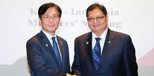 Melawat Ke Korea Selatan, Menteri Airlangga Tindaklanjuti Kesepakatan Sektor Industri