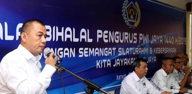 Gelar Halal Bilhalal, Inilah Program Prioritas PWI Jaya Periode 2019-2024