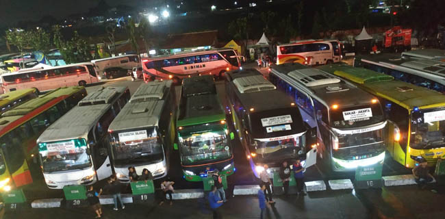 H+2 Lebaran, 418 Bus Dan 7.504 Pemudik Masuk Ke Terminal Kampung Rambutan