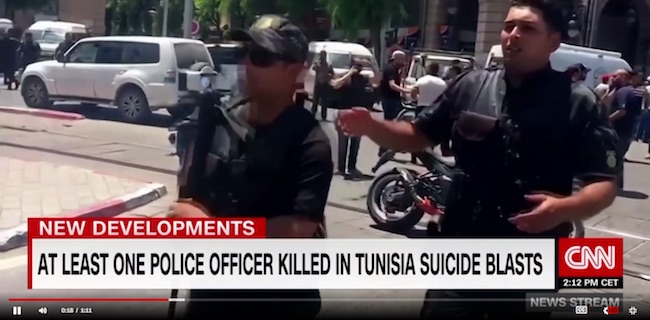 Dua Bom Bunuh Diri Guncang Tunisia, WNI Diminta Hati-Hati