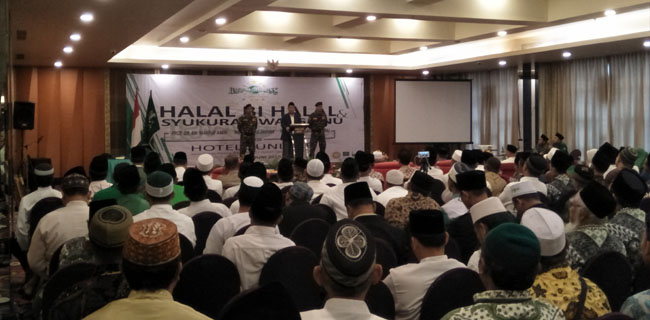 Maruf Amin Rapat Di Istana Bogor, Absen Halalbihalal Warga NU