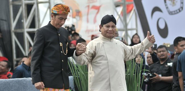 TKN Dan BPN Kompak Bantah Pertemuan Jokowi-Prabowo Di Bali