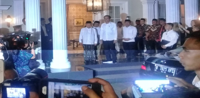 Sambangi Rumah Maruf, Jokowi Direncanakan Jumpa Pers Terkait Hasil MK