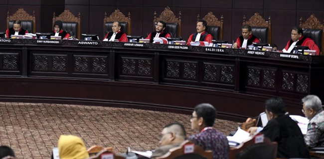 Sidang MK, Saksi Prabowo-Sandi Buka TPS Bermasalah Di Sulawesi