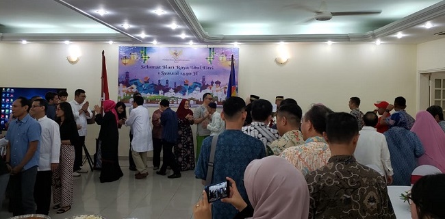 Masyarakat Indonesia Di Negeri Paman Ho Rayakan Idul Fitri 1440 H Bersama