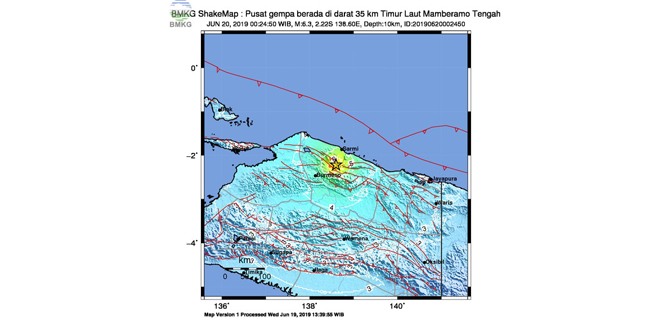 Wilayah Laut Banda Diguncang Gempa Dua Kali, Tidak Berpotensi Tsunami
