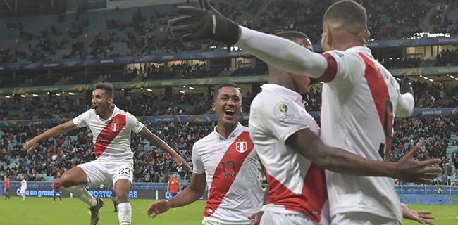 Pecundangi Juara Bertahan Copa America 3-0, Peru Tantang Brasil Di Final