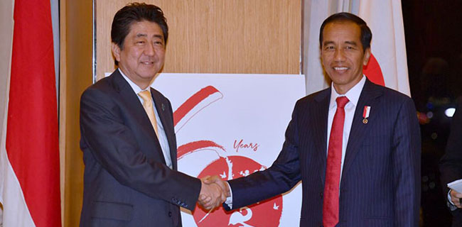 Pertemuan Semenit Jokowi-Abe Layak Dicatat Guinness Book Of Record