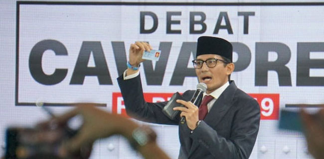 Sandiaga: <i>Fight For A Reason, Not For A Person!</i>