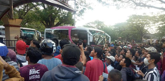 Dituding Terlibat Insiden Di Makassar, Bobotoh Langsung Beri Klarifikasi