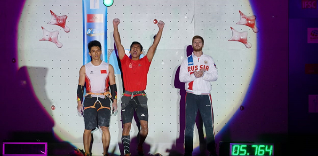 Atlet Panjat Tebing Indonesia Raih Juara Dunia Di Prancis