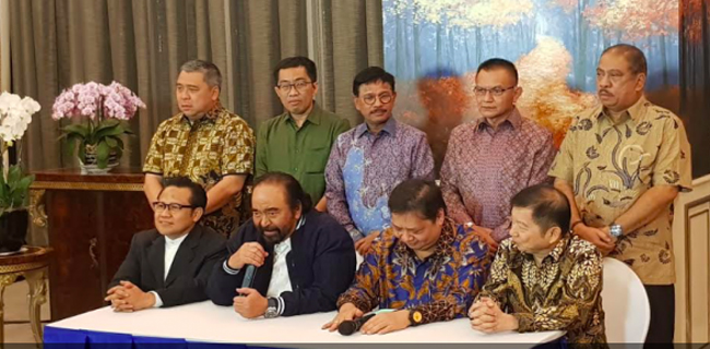 Gerindra Pertanyakan Pertemuan Ketum Parpol Koalisi Jokowi Minus PDIP