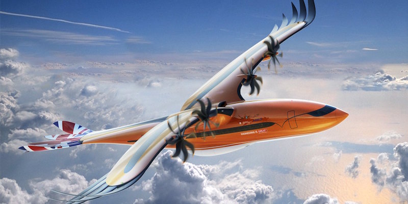 Ini Disain Pesawat Masa Depan, Mirip Burung Pemangsa