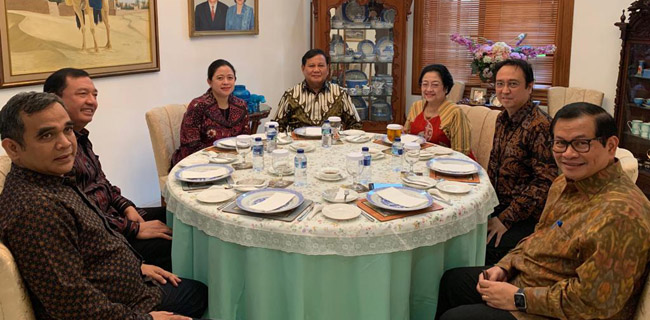 Ini Kata PDIP Soal Kemunculan BG Di Pertemuan Megawati Dan Prabowo