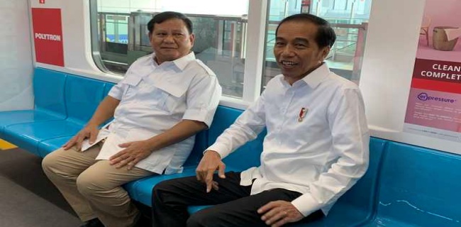 Bertemu Prabowo Di MRT, Jokowi: Saya Bertemu Sahabat, Bertemu Saudara
