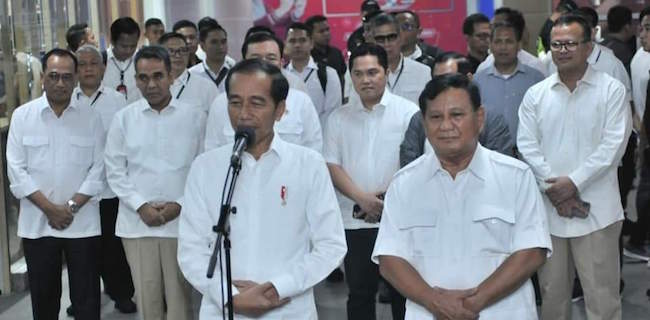 Koalisi Prabowo Bergabung Ke Pemerintahan? Begini Jawaban Jokowi