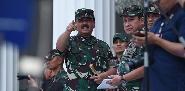 Gladi Resik Pelantikan Praspa TNI-Polri
