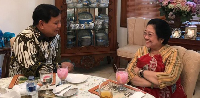 Mega Dan Prabowo Sempat Bicara Empat Mata