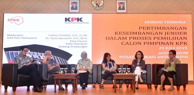 Keterwakilan Perempuan Jadi Pimpinan KPK Sifatnya Urgent!