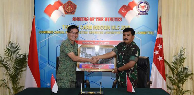 Lewat CARM, Panglima TNI Pererat Kerjasama Dengan Singapura