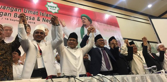 Jubir FPI: Ijtima Ulama IV Bakal Ganti Prabowo Sebagai Pemegang Pakta Integritas