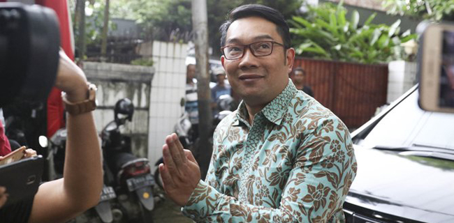 Ridwan Kamil Akan Pelajari Laporan Terhadap Dirinya Di PN Jakarta