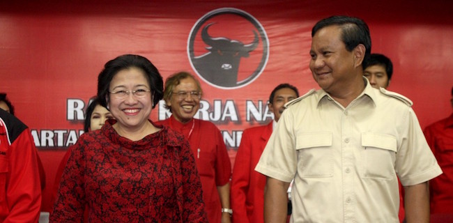Sudah Rahasia Umum Hubungan Megawati Dan Prabowo Sangat Baik