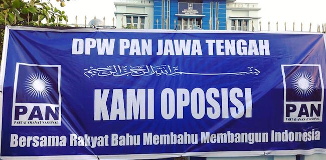 PAN Jawa Tengah, Kami Oposisi