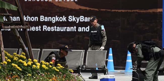 Dua Terduga Pelaku Bom Bangkok Ditangkap