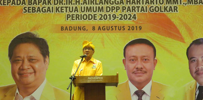 Akbar Tanjung Optimis Golkar Makin Jaya Dipimpin Airlangga Hartarto