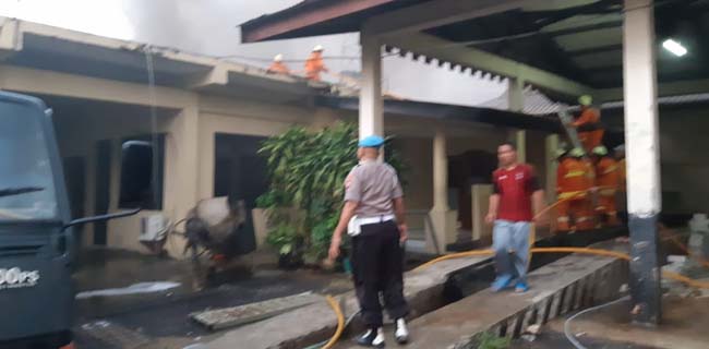 Kebakaran Gudang Peluru Polda Metro Jaya Sudah Berhasil Dipadamkan