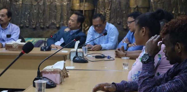 Rektor Unitomo Jamin Keamanan Mahasiswa Papua Di Surabaya