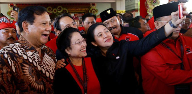 Gerindra: Poros Jokowi-Mega-Prabowo Akan Terbentuk Secara Alamiah