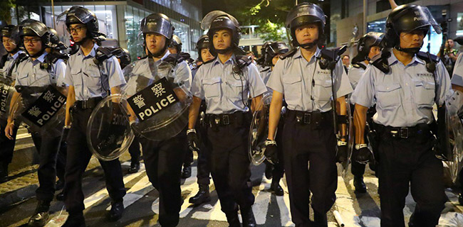 Soal Upaya Represif Terhadap Pengunjuk Rasa, Kepolisian Hong Kong Beberkan Alasannya