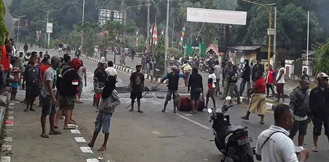 Kerusuhan Di Manokwari Dikabarkan Mereda, Tak Ada Korban Jiwa