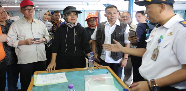 Sidak, Wagub Lampung Temukan Kapal Asing Hendak Boyong 14 Ton Kerapu