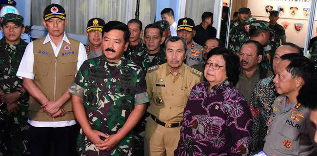 Panglima: TNI Akan Pakai Hercules Untuk Lakukan <i>Water Bombing</i> Karhutla