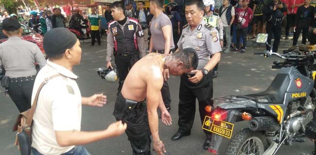 Bertambah Dua, Sudah Tiga Orang Tersangka Insiden Polisi Terbakar Di Cianjur