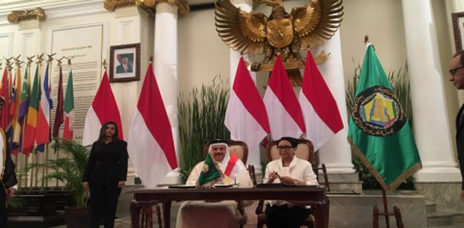 Di Gedung Pancasila, Indonesia Dan Negara Teluk Perkokoh Kemitraan