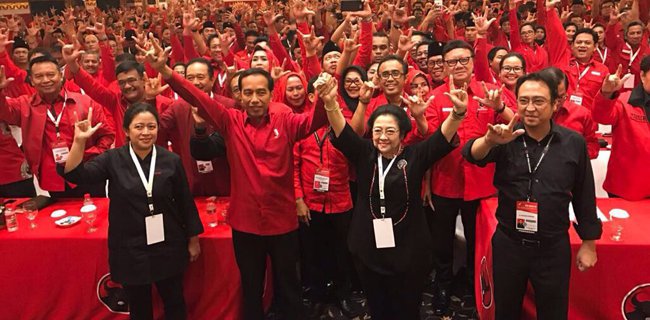 Sentil Jokowi, Mega Tolak Jatah Empat Menteri