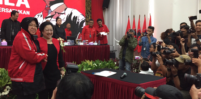 Dilantik Jadi Ketua Kebudayaan, Megawati Minta Risma Keliling Indonesia